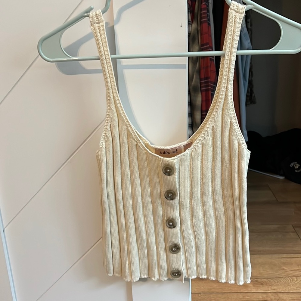Willow and Root sweater tank